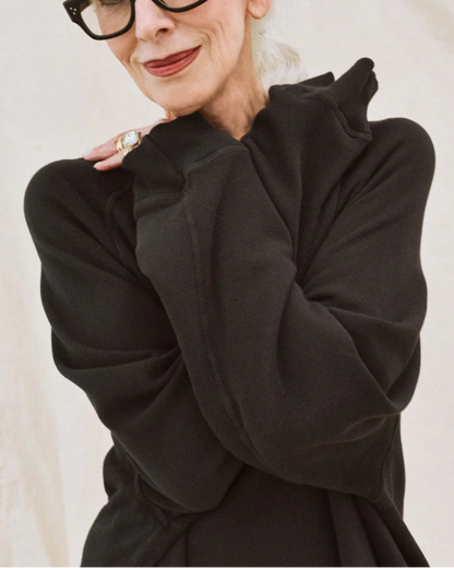 Slouch Sweatshirt Almost Black