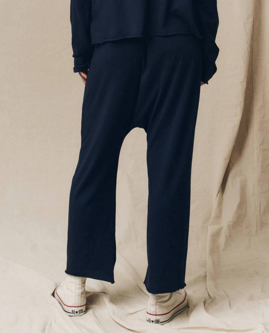 Jersey Crop Navy