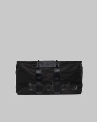 Summit Duffle Bag Black Sateen