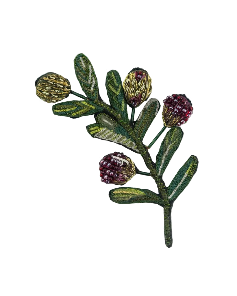 Olive Branch Brooch