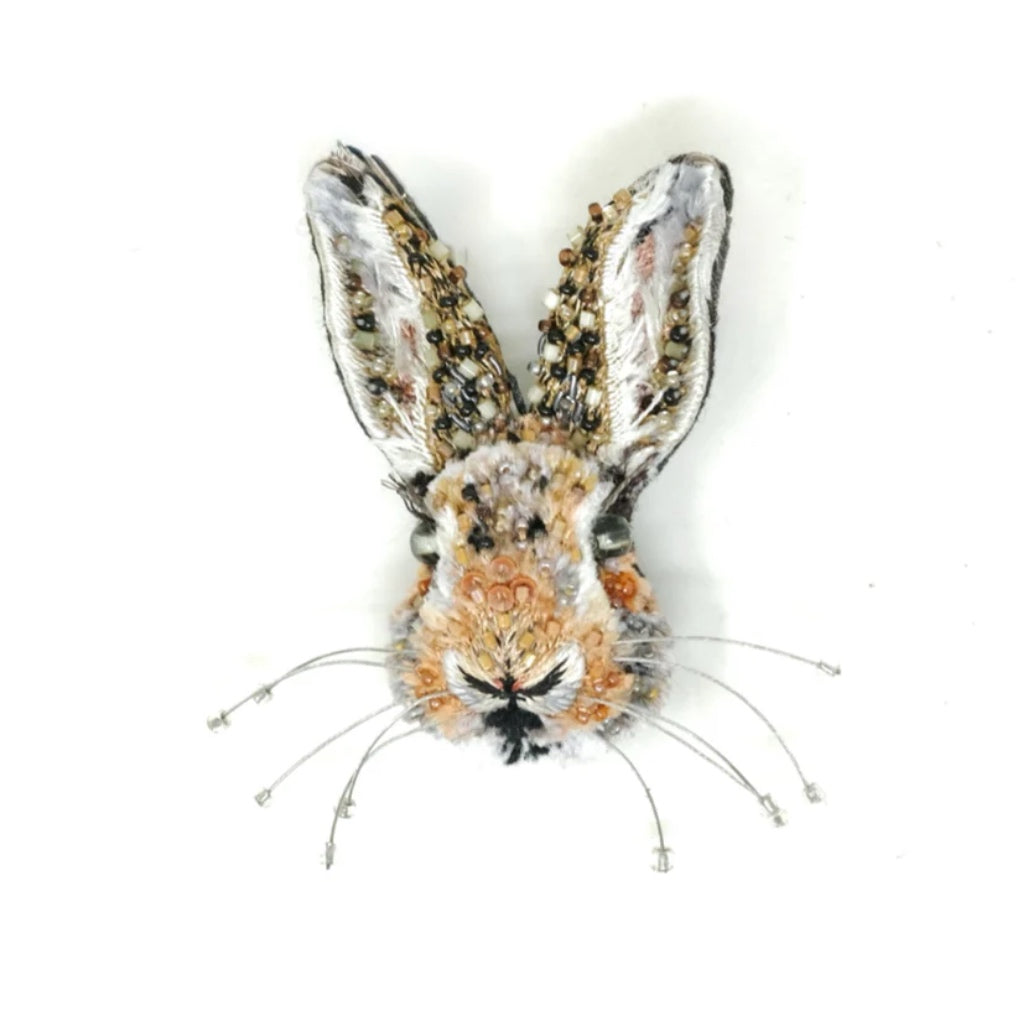 Giant Rabbit Brooch