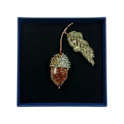 Acorn Brooch