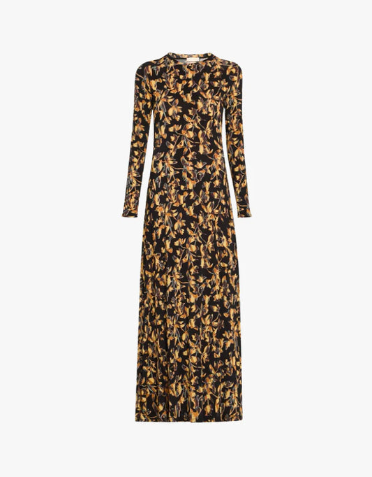 Amari Jersey Long Sleeve Dress Solaris