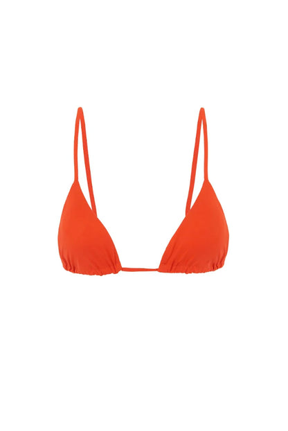 The Petite Triangle Top Red