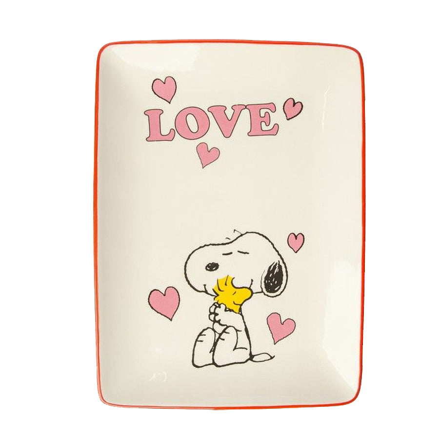 Snoopy "Love" Ceramic Tray