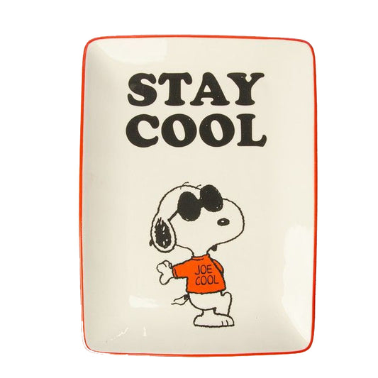 Snoopy "Stay Cool" Ceramic Tray