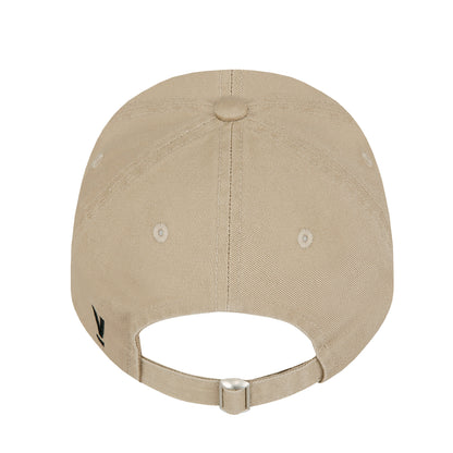 Beige V Logo Ballcap