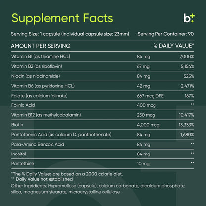 Bodybio Vitamin B+ – Comptoir 102