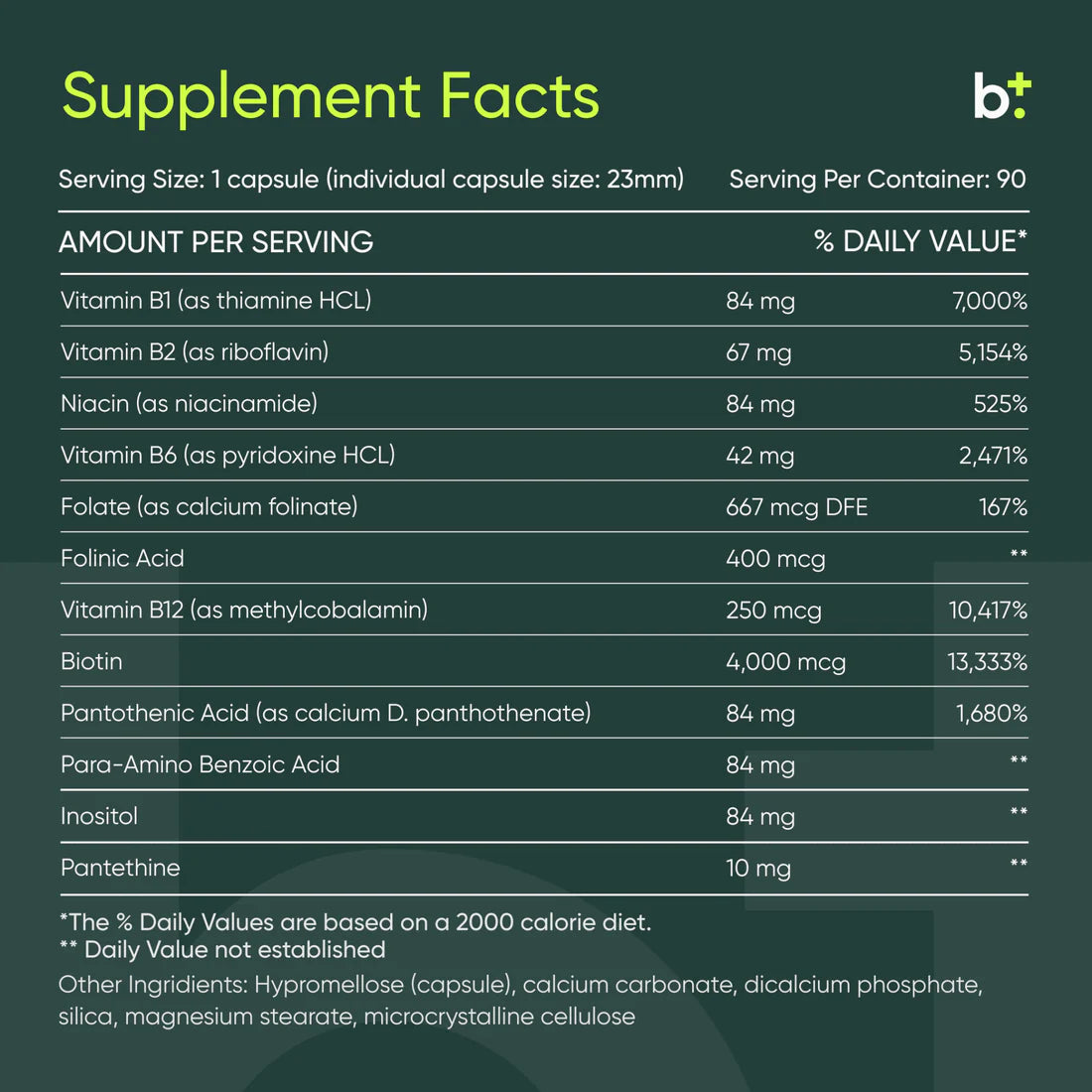 Bodybio Vitamin B+