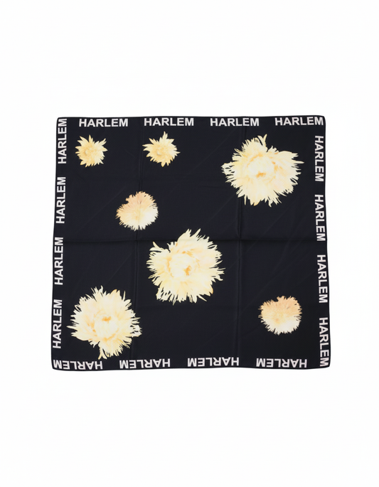 Bandana Scarf Dahlia Black