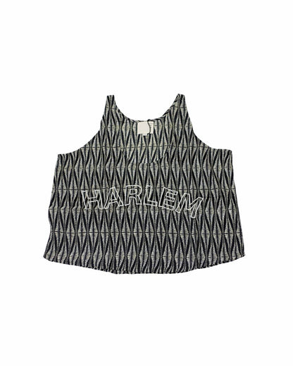 Tupac Tank Fern with Harlem Embroidery