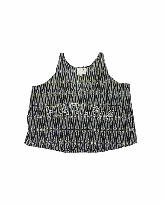 Tupac Tank Fern with Harlem Embroidery