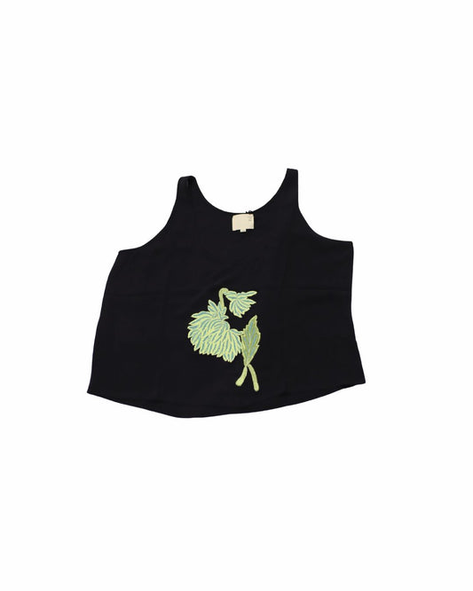 Tupac Tank Black Yellow Dahlia