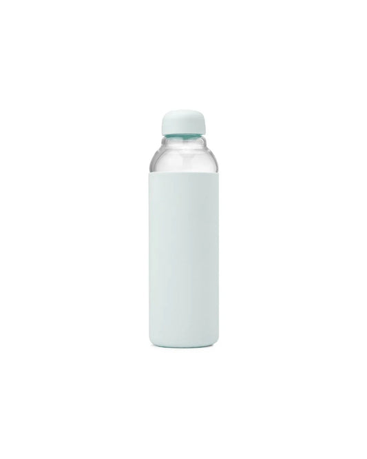 Portable Glass Water Bottle Mint