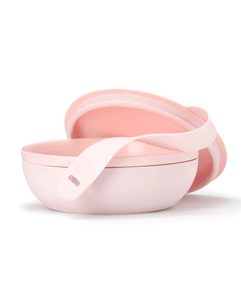 Portable Ceramic Lunch Bowl Blush