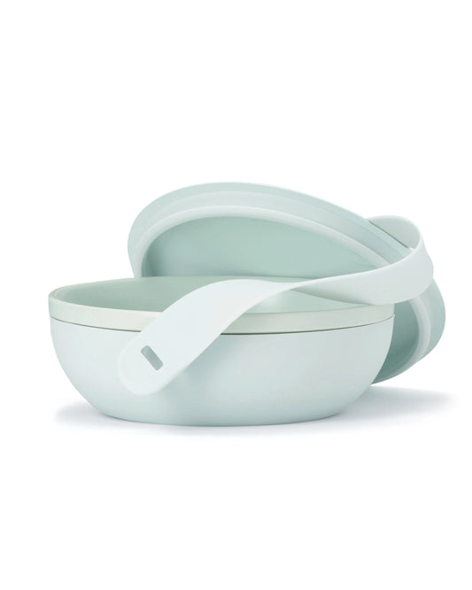 Portable Ceramic Lunch Bowl Mint