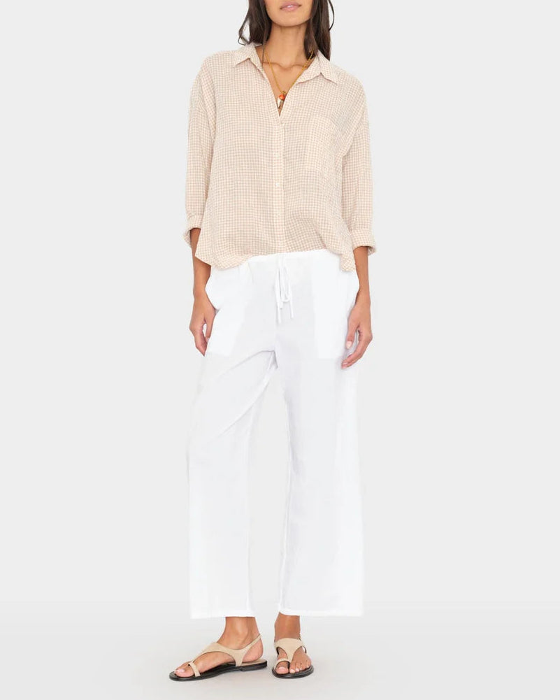 White Olson Pant