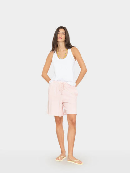 Pink Drop Rocco Terry Sweatshort
