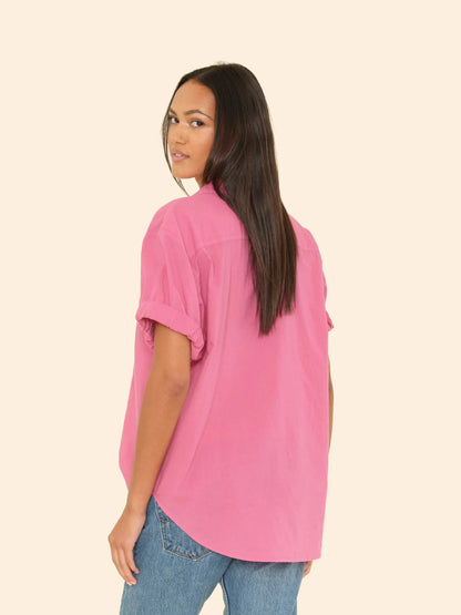 Channing Shirt Berry Rose