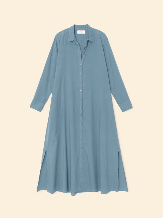 Boden Dress Steely Blue