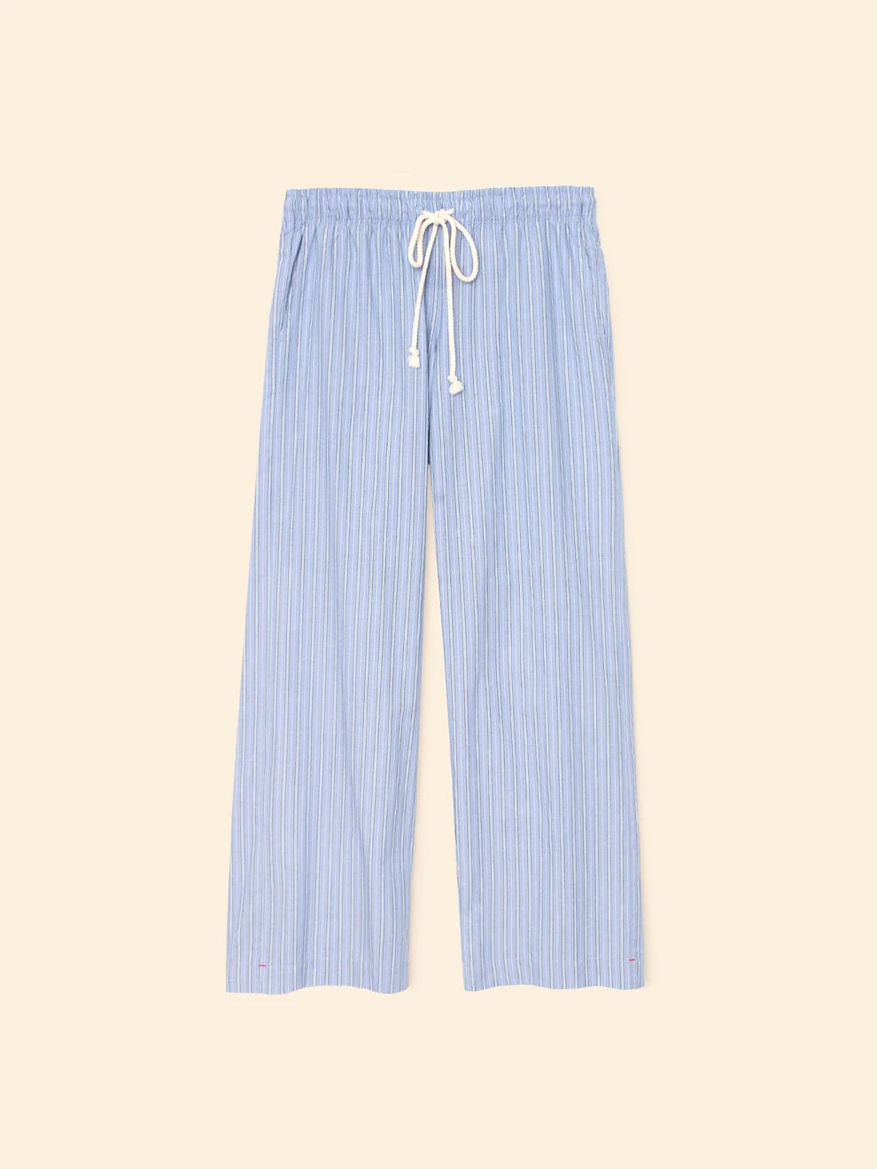 Chambray Teal Stripe Brinna Pant