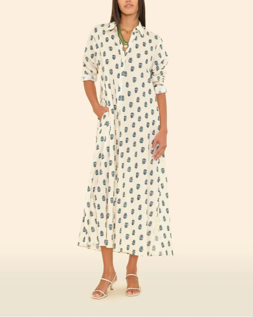 Clover Stamp Boden Dress
