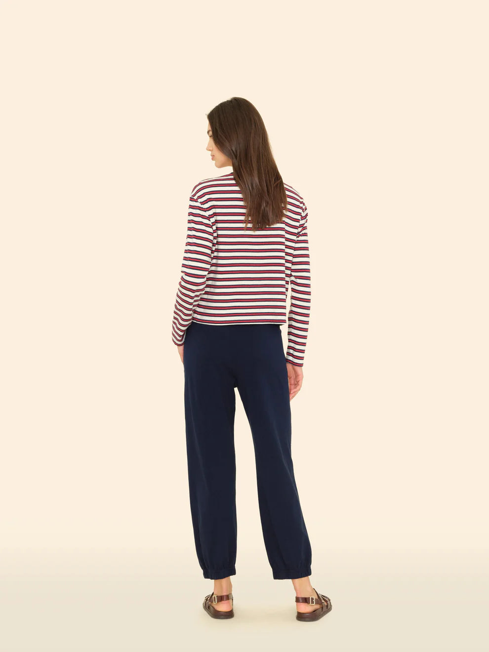 Navy Crispin Pant