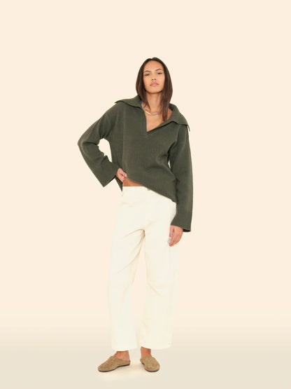 Rancho Pants Off White