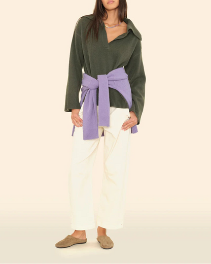 Rancho Pants Off White