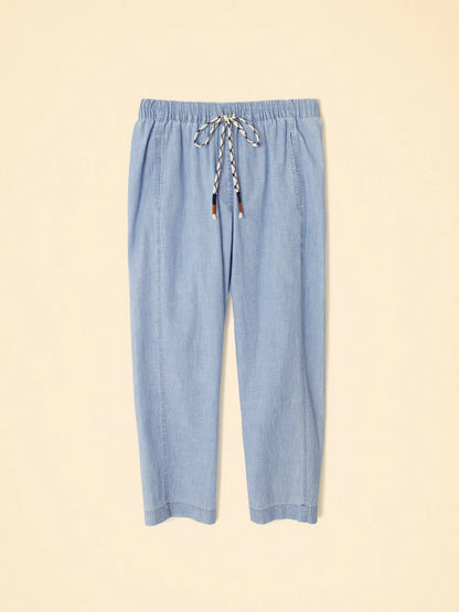 Dusty Blue Draper Pants