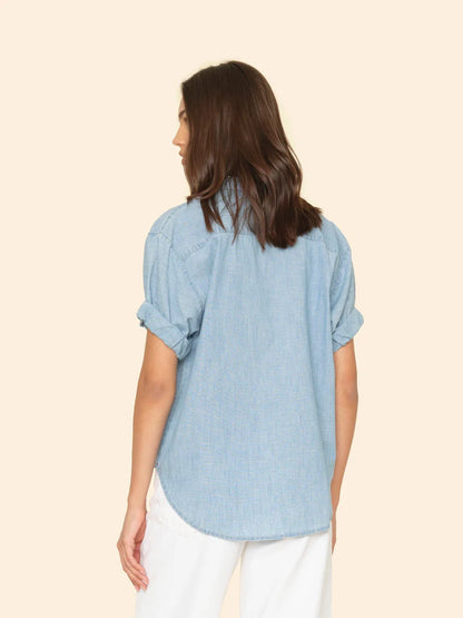 Dusty Blue Channing Shirt