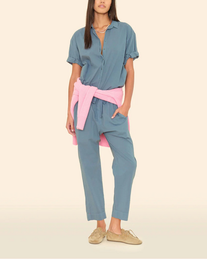 Draper Pants Steely Blue