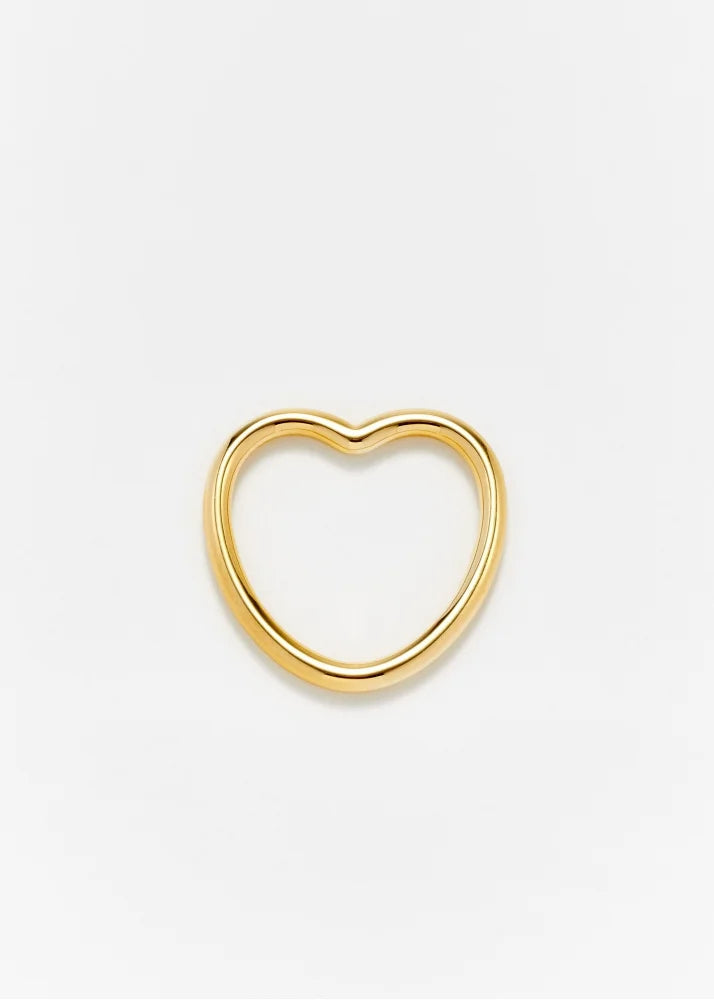 Yellow Gold Heart Ring