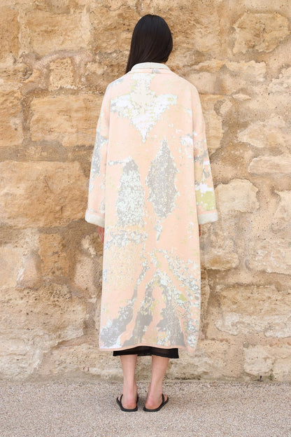 Jaipur Long Cotton Jacquard Cardigan