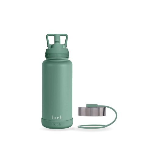 Discover versatile monochrome bottle options from Loch with dual lids and 5-layer insulation—keeping drinks cold for 24 hrs or hot for 12 hrs.